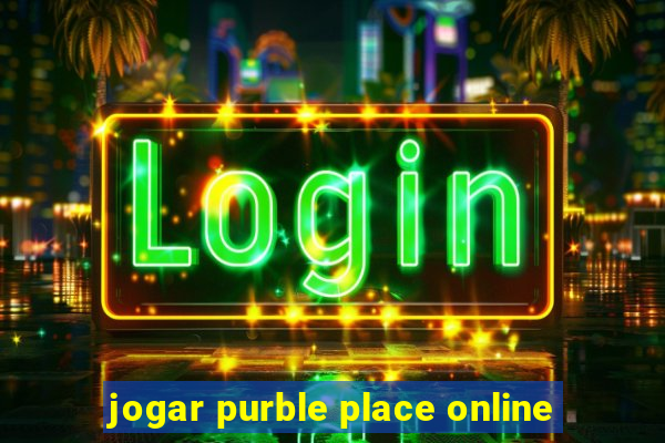 jogar purble place online